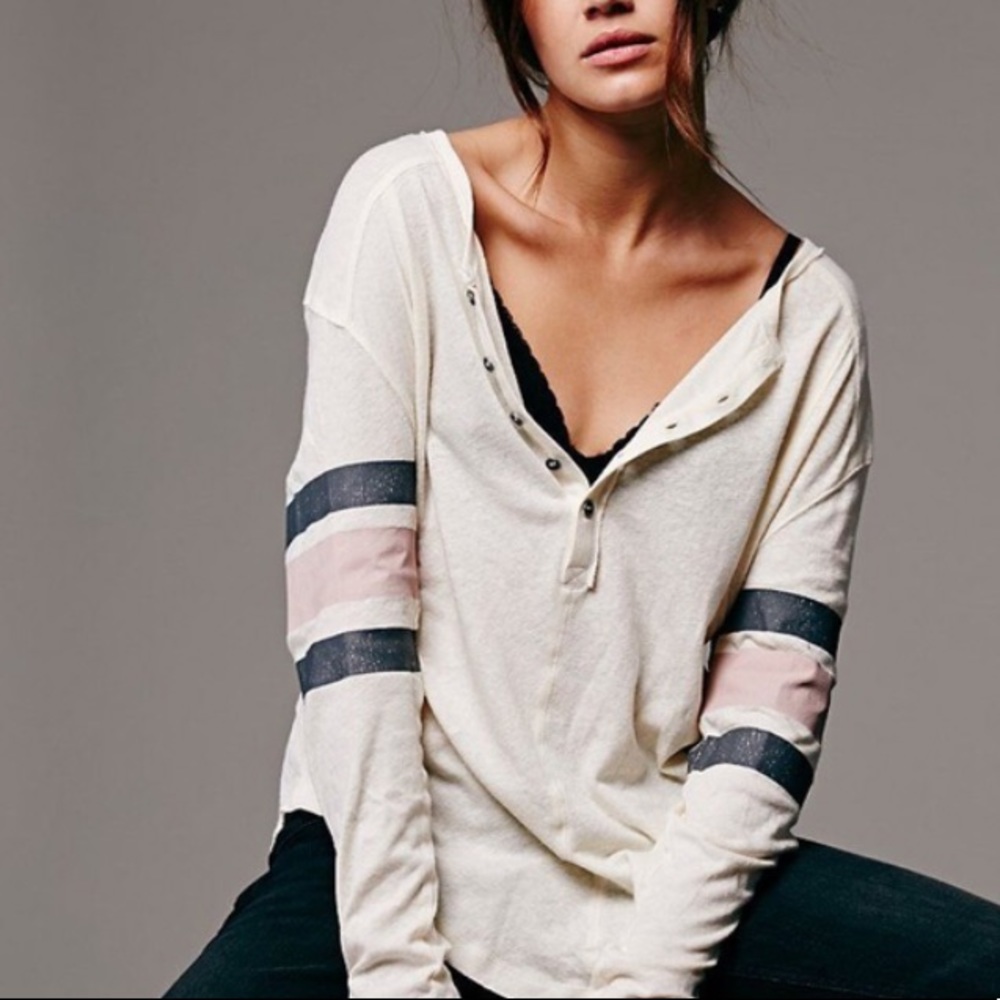 Free people game time henley